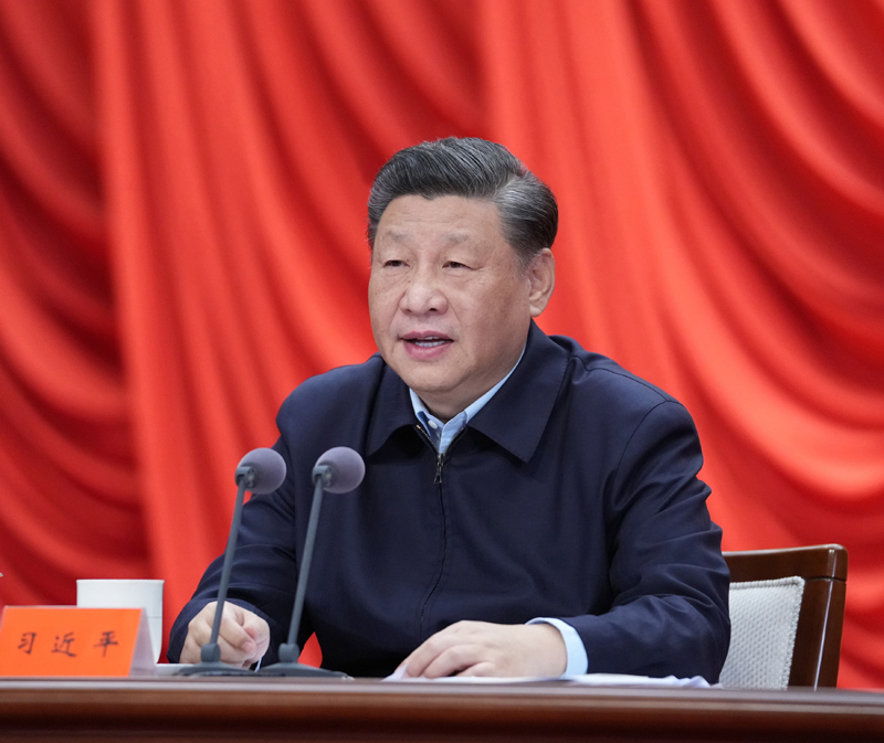 3月1日，2022年春季学期中央党校（国家行政公司）中青年干部培训班在中央党校开班。中共中央总书记、国家主席、中央军委主席习近平在开班式上发表重要讲话。 新华社记者 申宏 摄